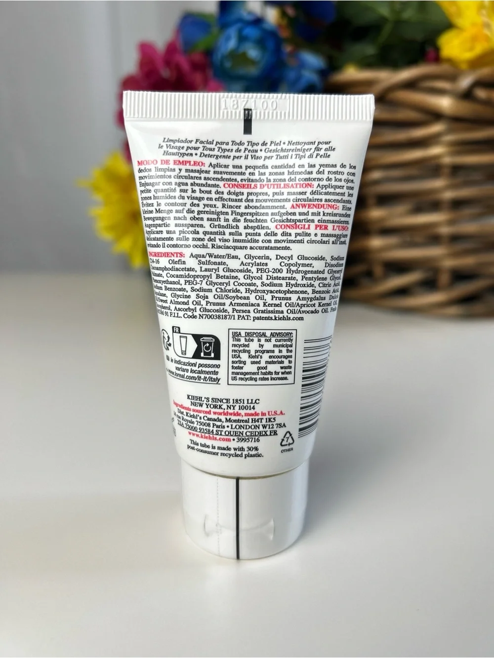 Kiehl's Ultra Facial Cleanser - For All Skin Types 2.5 oz New!